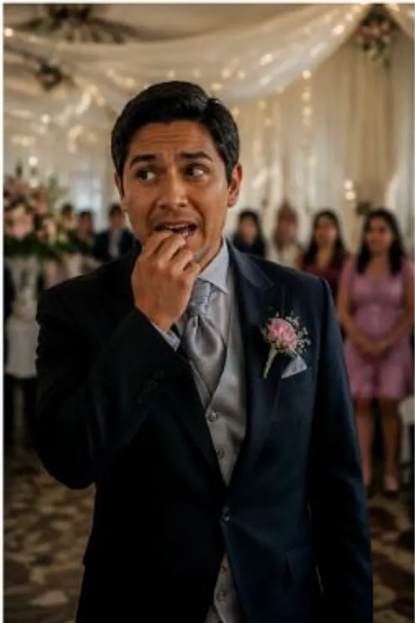 Imagen referencial de un novio peruano antes de su boda